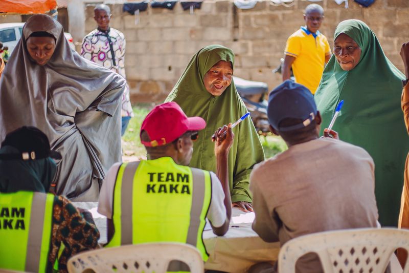 A vibrant community meeting